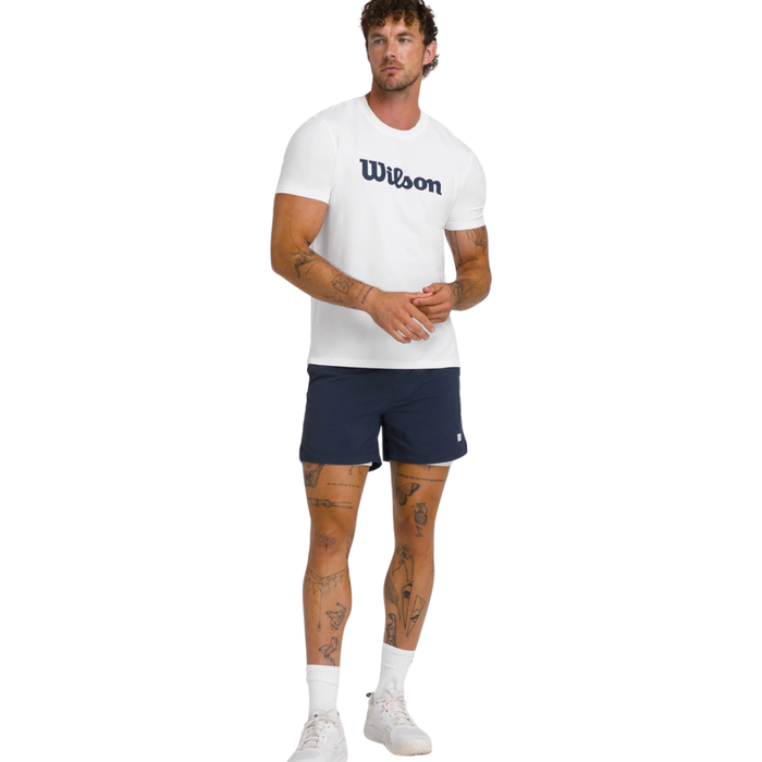 T-shirt Wilson Easy Street Tee Blanc- Esprit Padel Shop