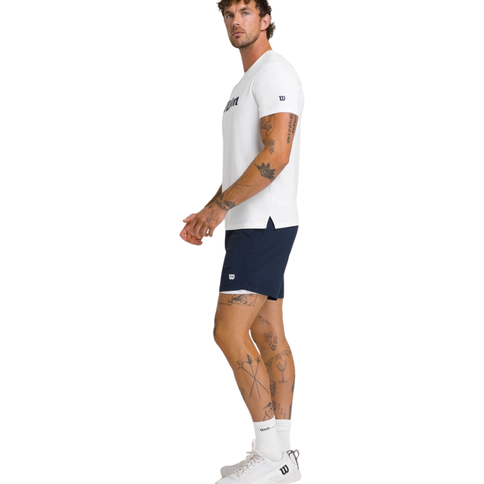 T-shirt Wilson Easy Street Tee Blanc- Esprit Padel Shop