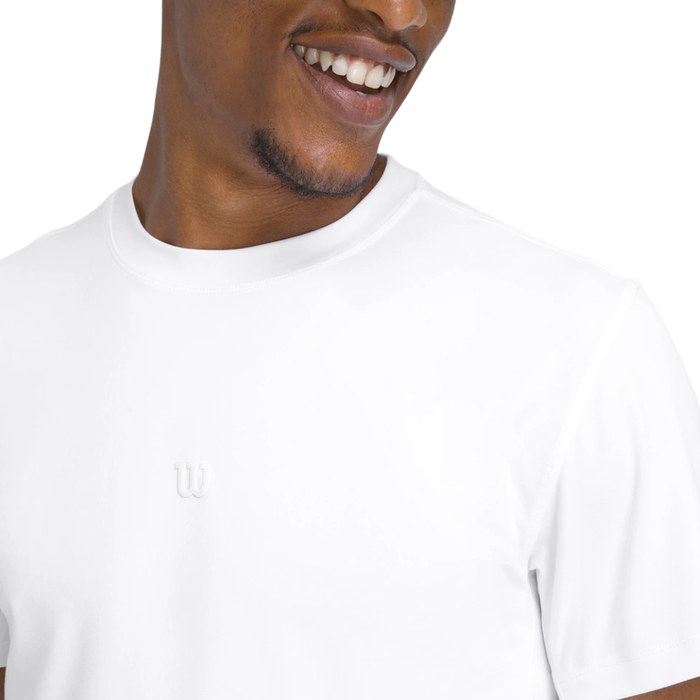 T-shirt Wilson Everyday Performance Tee Blanc - Esprit Padel Shop