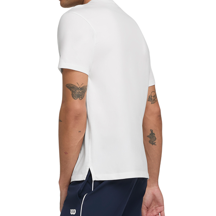 T-shirt Wilson Team Graphic Tee Blanc - Esprit Padel Shop