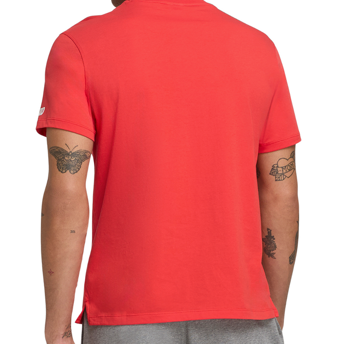 T-shirt Wilson Team Graphic Tee Rouge - Esprit Padel Shop