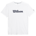 T-shirt Wilson Team Graphic Tee Script Blanc - Esprit Padel Shop