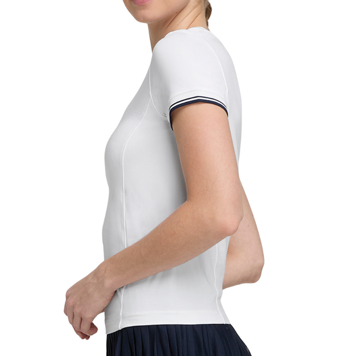 T-shirt Wilson Team Seamless Tee Blanc Femme - Esprit Padel Shop