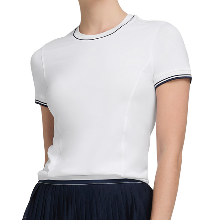 T-shirt Wilson Team Seamless Tee Blanc Femme - Esprit Padel Shop