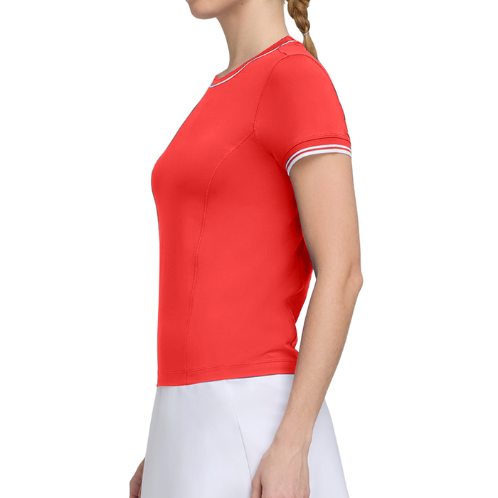 T-shirt Wilson Team Seamless Rouge Femme - Esprit Padel Shop