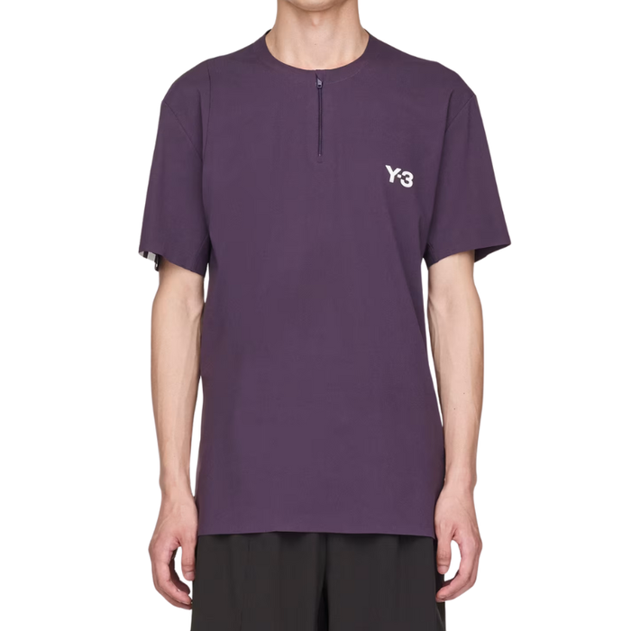 T-shirt Adidas Y-3 Zip Violet - Esprit Padel Shop