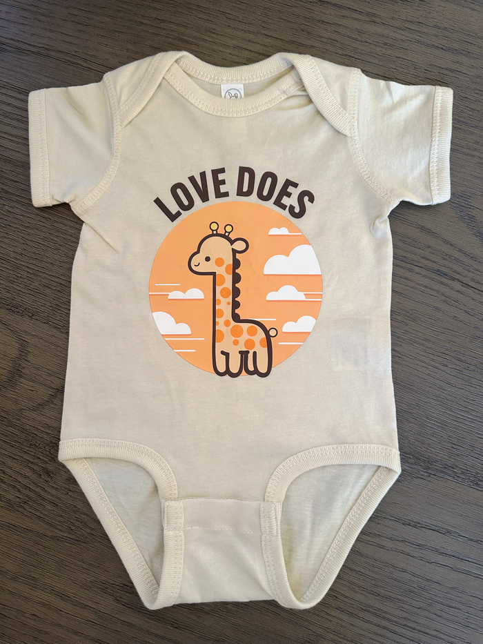 Tan Baby Onesie
