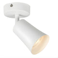 Telbix Alvey GU10 1 Light Spotlight in White | The Blue Space
