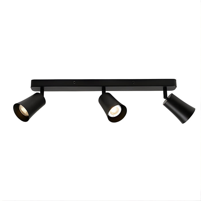 Telbix Alvey GU10 3 Light Spotlight in Black | The Blue Space