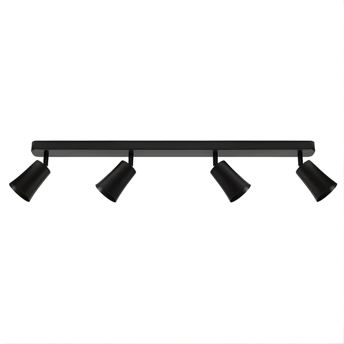 Telbix Alvey GU10 4 Light Spotlight in Black | The Blue Space