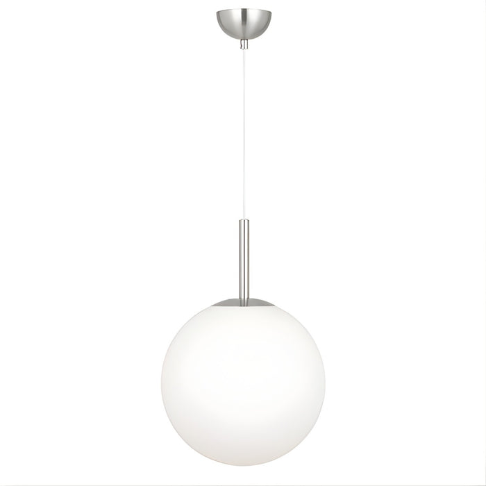 Telbix Bally ES 30cm Pendant - Nickel | The Blue Space