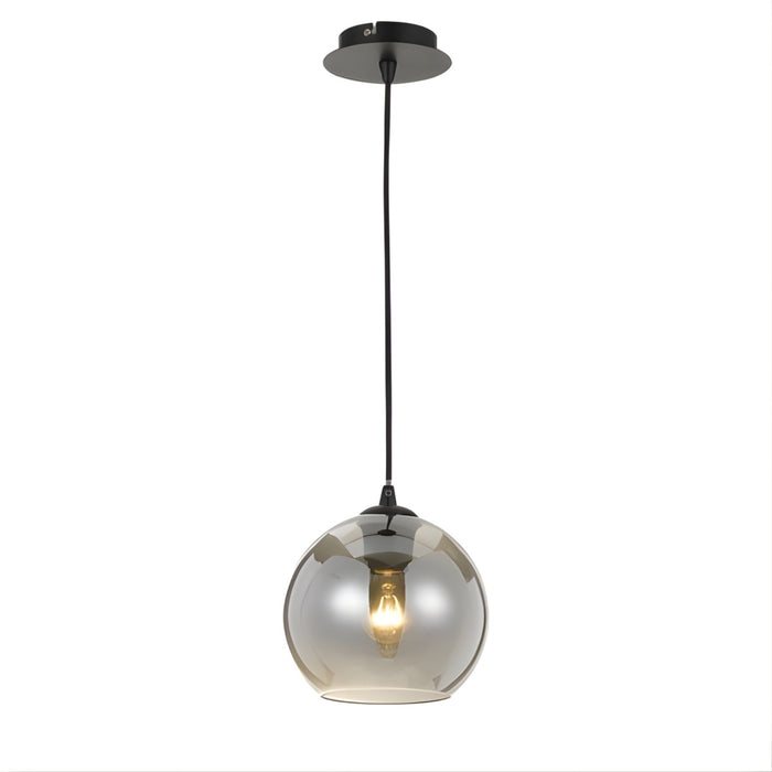 Telbix Bondi ES 20cm Pendant - Smoke | The Blue Space