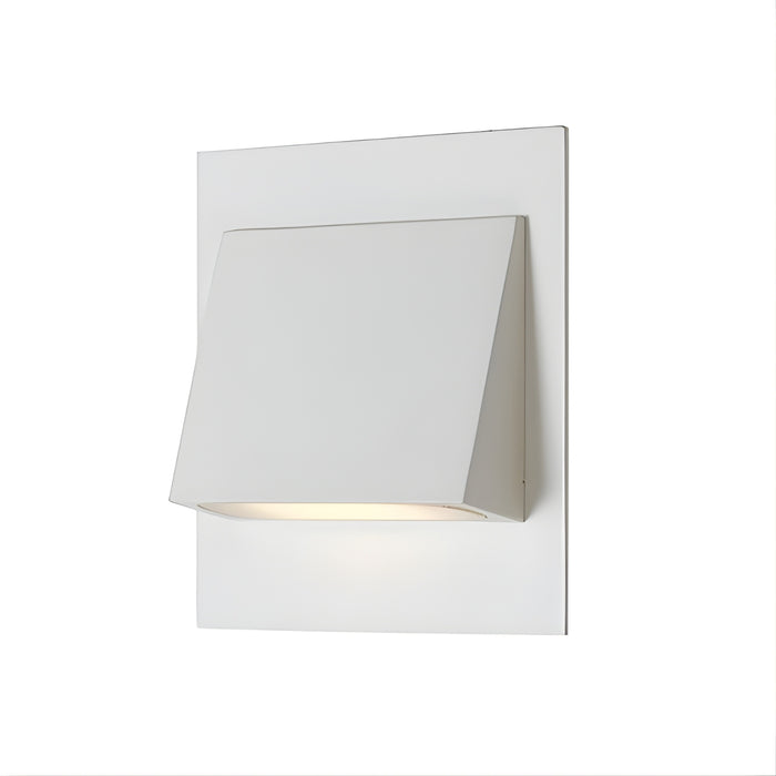 Telbix Brea 3W LED Wall Step Light in Warm White, White - The Blue Space
