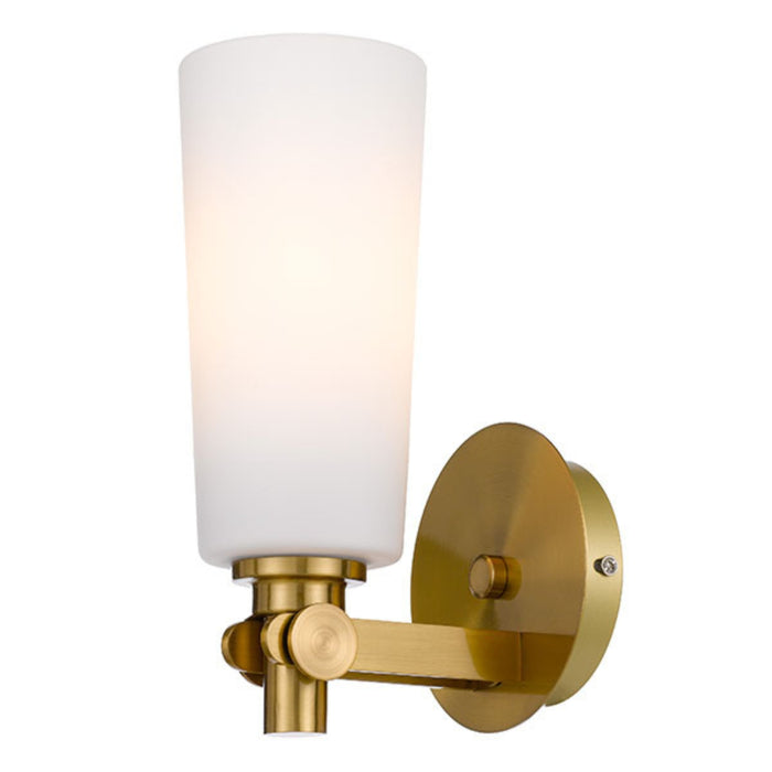 Telbix Delmar ES Wall Light in Antique Gold | The Blue Space