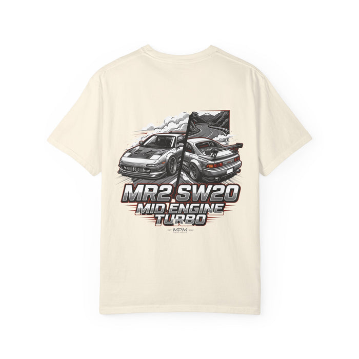 Toyota MR2 SW20 Mid-Engine Turbo T-Shirt — JDM Racing Graphic Tee | MPM Tuning Design