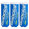 Tripack de 3 balles Babolat Court - Esprit Padel Shop
