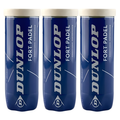 Tripack de 3 balles Dunlop Fort Padel - Esprit Padel Shop