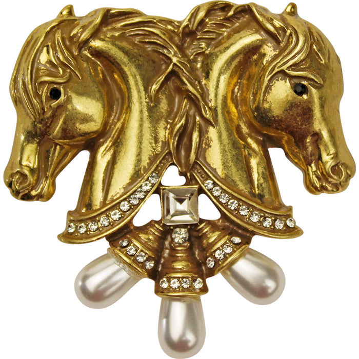 Triple Crown Pin (Goldtone)