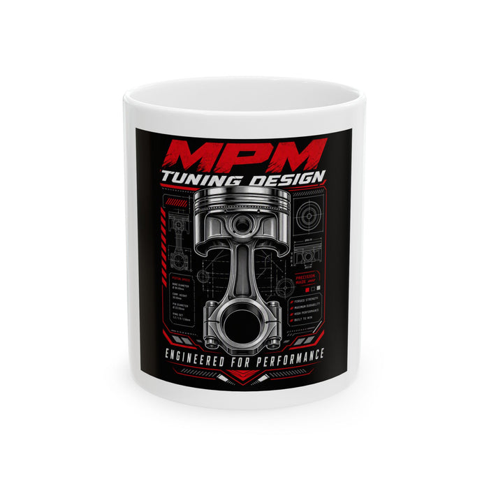 Turbocharger Ceramic Mug — Boost Your Passion 11oz & 15oz | MPM Tuning Design