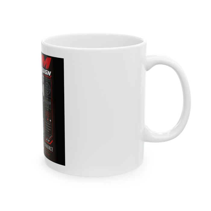 Turbocharger Ceramic Mug — Boost Your Passion 11oz & 15oz | MPM Tuning Design