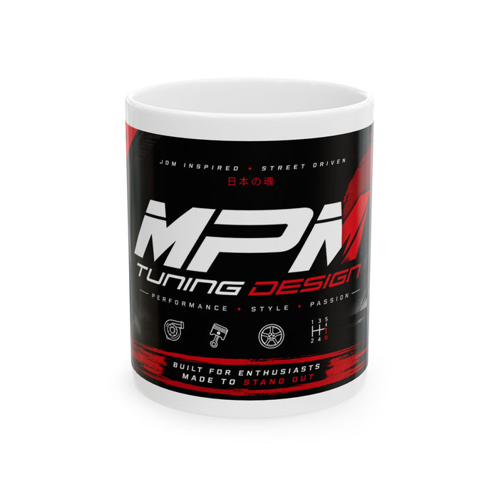 Turbocharger Coffee Mug — Boost Your Passion 11oz & 15oz | MPM Tuning Design