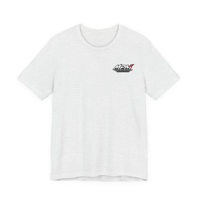 Turbocharger Diagram T-Shirt — Engine Blueprint Graphic Tee | MPM Tuning Design