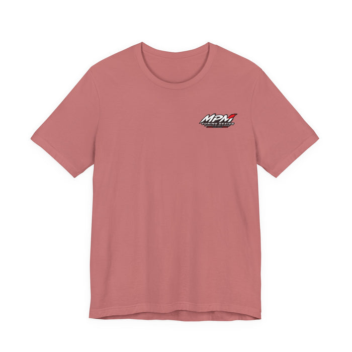 Turbocharger Diagram T-Shirt — Engine Blueprint Graphic Tee | MPM Tuning Design