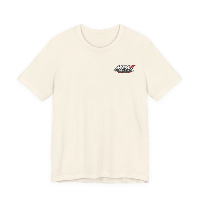 Turbocharger Diagram T-Shirt — Engine Blueprint Graphic Tee | MPM Tuning Design