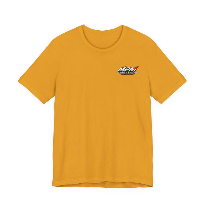 Turbocharger Diagram T-Shirt — Engine Blueprint Graphic Tee | MPM Tuning Design