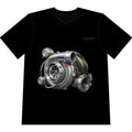Turbocharger Engine T-Shirt — High-Performance Car Enthusiast Tee