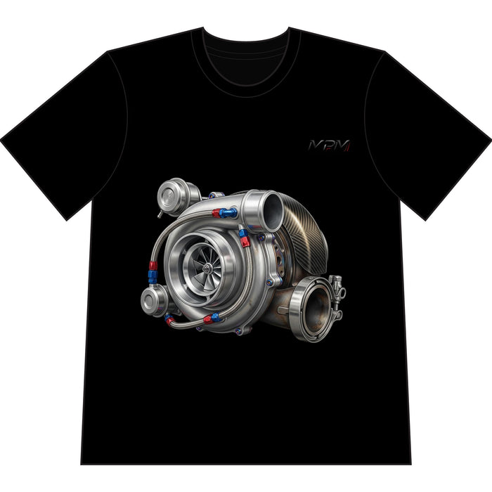 Turbocharger Engine T-Shirt — High-Performance Car Enthusiast Tee
