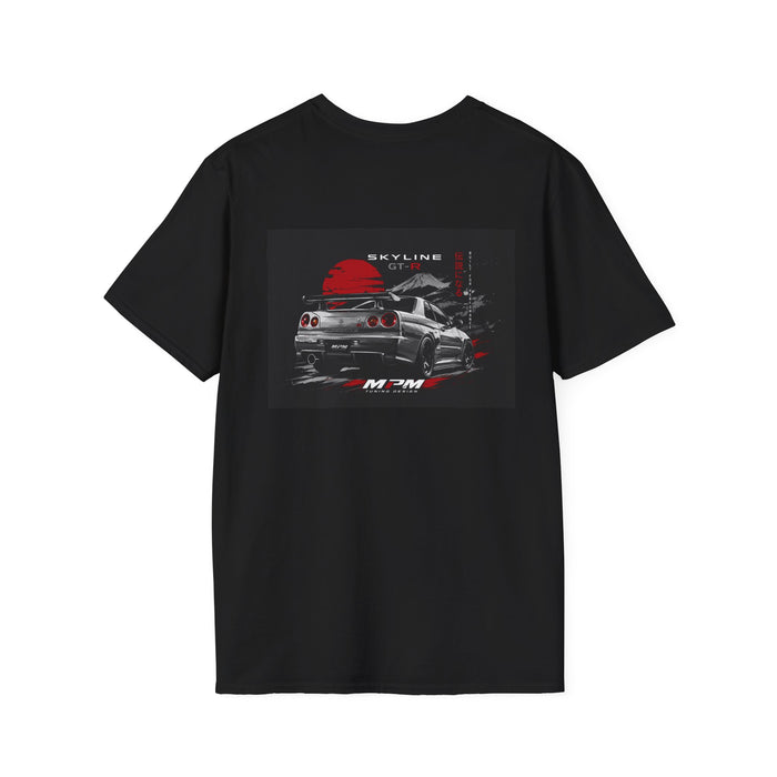 Turbocharger Engine T-Shirt — Motorsport Turbo Graphic Tee | MPM Tuning Design