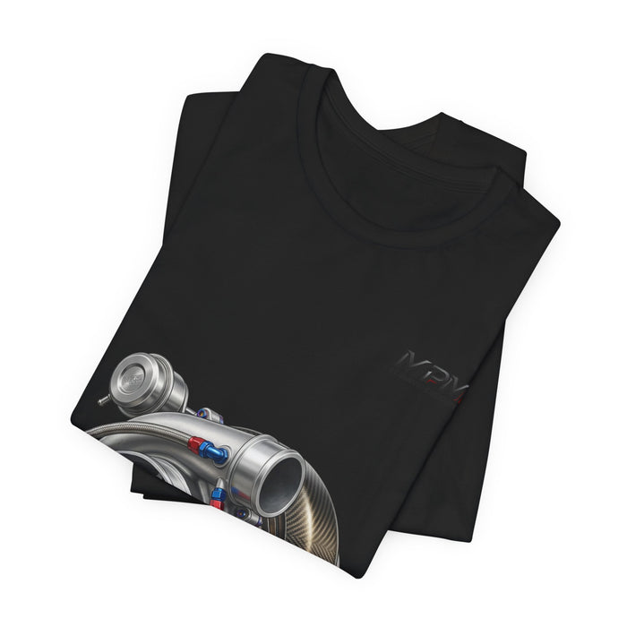 Turbocharger Graphic Tee — Turbo Engine T-Shirt | MPM Tuning Design