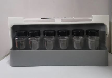 Under Shelf No-Drill Multi-Compartment Hanging Spice Rack