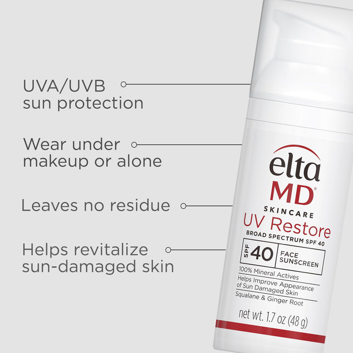 UVA/UVB sun protection, Wear under makeup or alone, leave no residue, help revitalize sun-damaged skin