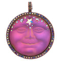 Venus Mystic Seaview Moon 50mm Magnetic Enhancer (Copper Ox/50mm Mystic Iridis)