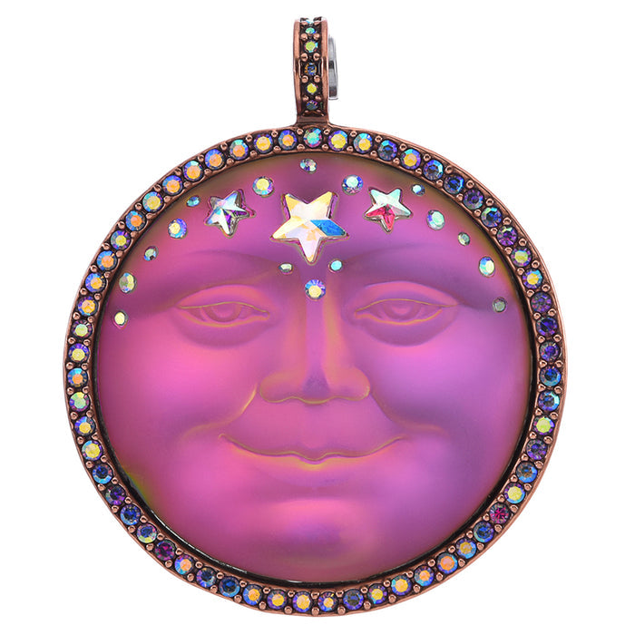 Venus Mystic Seaview Moon 50mm Magnetic Enhancer (Copper Ox/50mm Mystic Iridis)