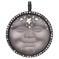 Venus Mystic Seaview Moon 50mm Magnetic Enhancer (Hematite/Stormy Grey)