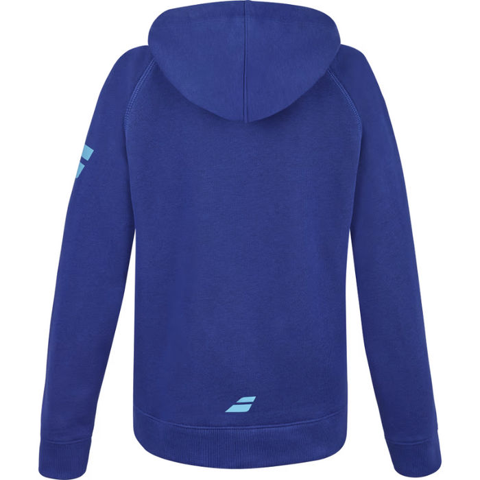 Veste Babolat Exercise Hood Jacket Junior Bleu - Esprit Padel Shop