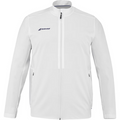 Veste Babolat Play Jacket Blanc face - Esprit Padel Shop
