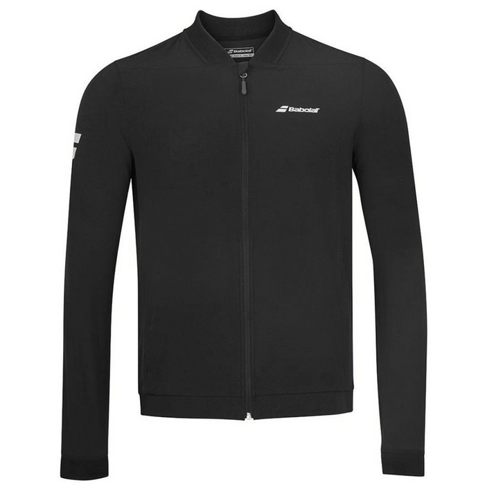 Veste Babolat Play Jacket Noir Junior - Esprit Padel Shop