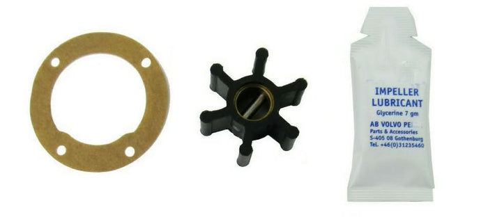 Volvo Penta 2002 raw water pump, impeller & service kit