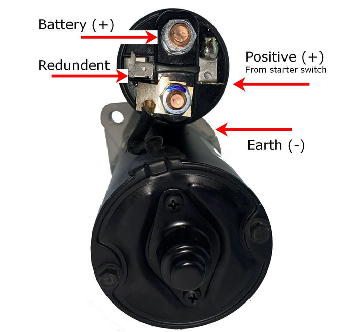 Volvo Penta 2003 starter motor 12V