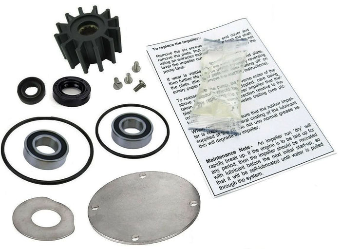 Volvo Penta D2-60 raw water pump, impeller & service kit