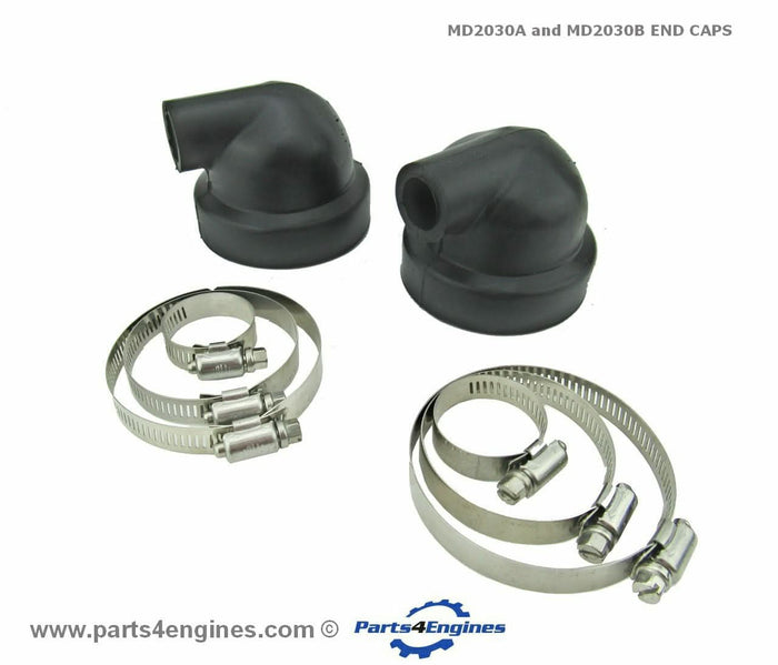 Volvo Penta MD2030 heat exchanger end caps