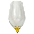 Wine Goblet Replacement Glass (Goldtone/Clear)