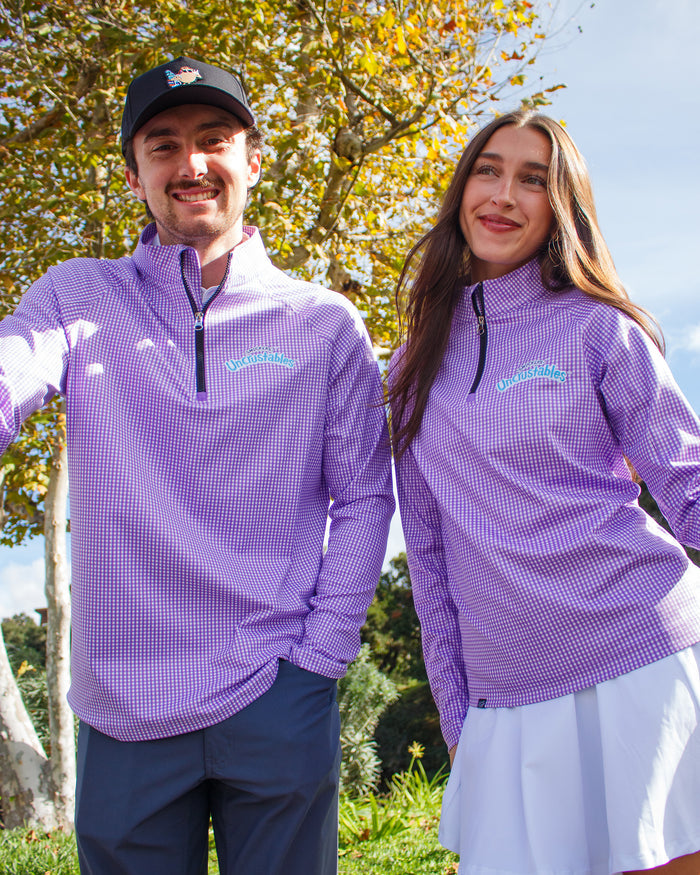 Wrapped up | Uncrustables™ Men's Performance Q-Zip