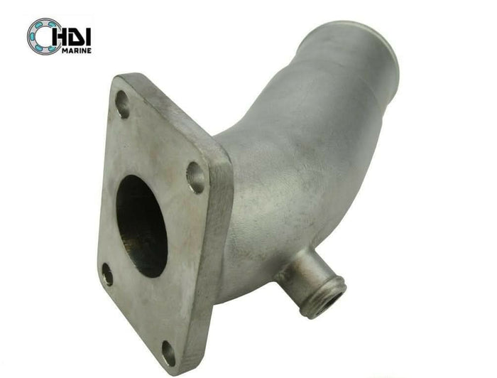 Yanmar 2YM15 stainless steel exhaust outlet