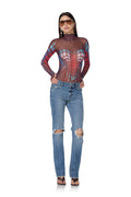 Zadie Top - Ruby Dots