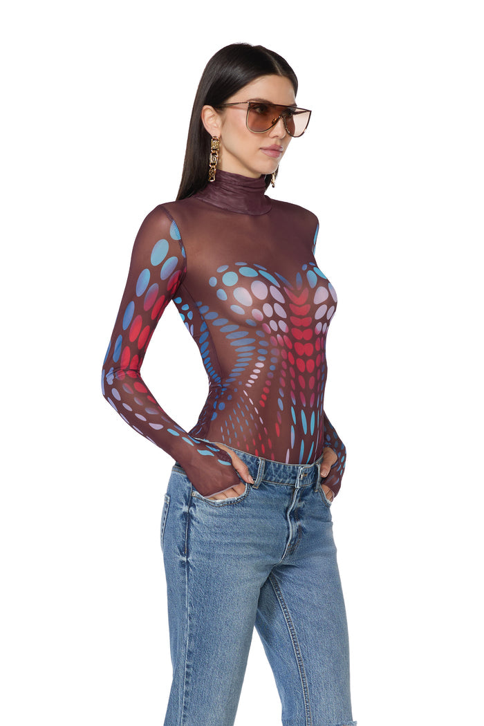 Zadie Top - Ruby Dots